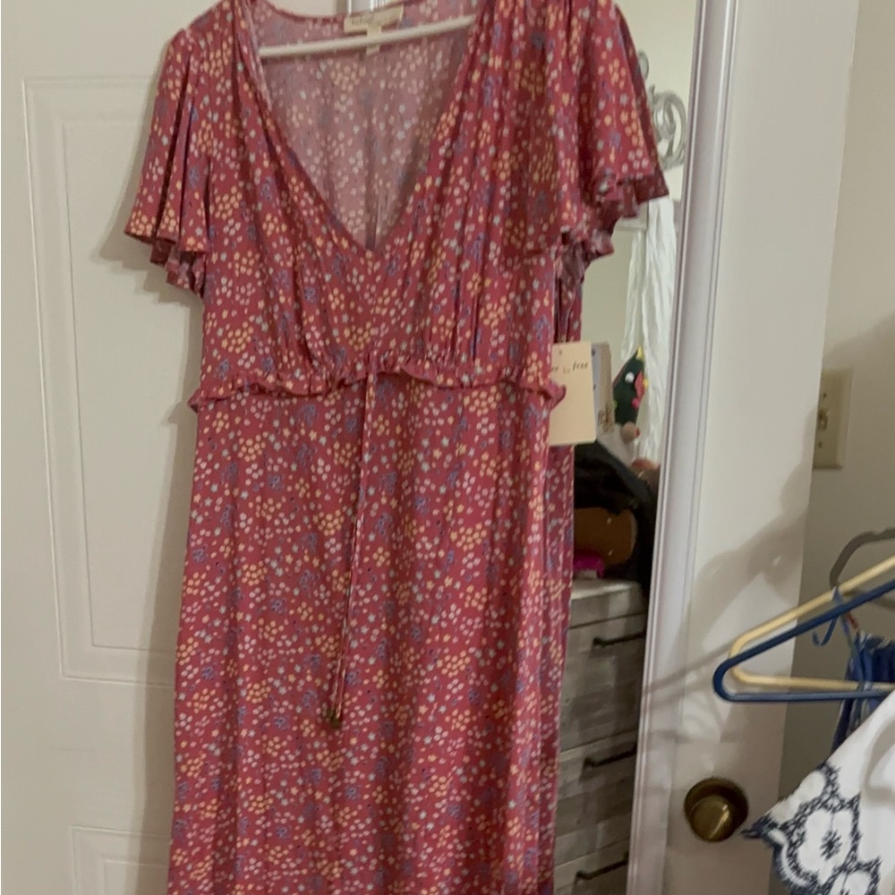 Floral Pink Dress